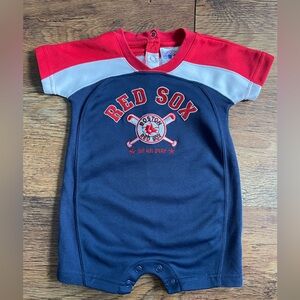 Boston Red Sox Short Romper 12M